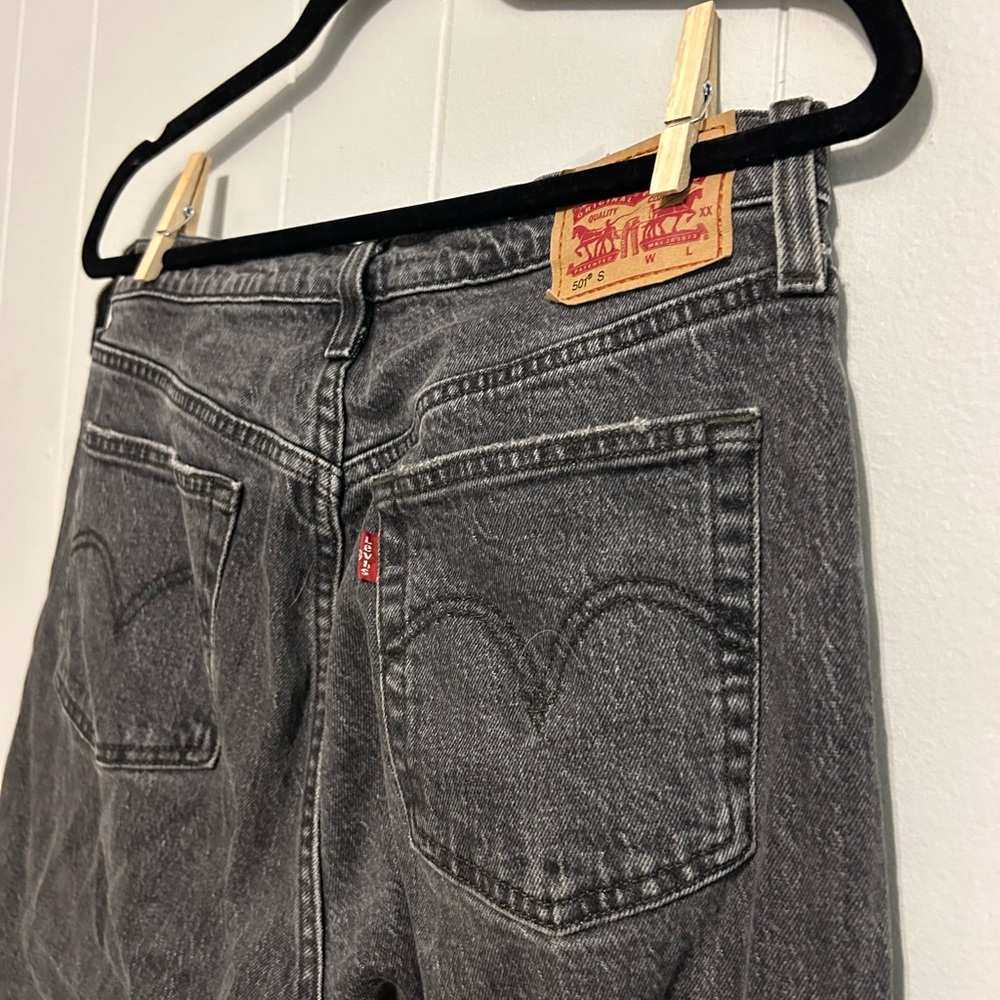 Levi's 501 Black Skinny Jeans